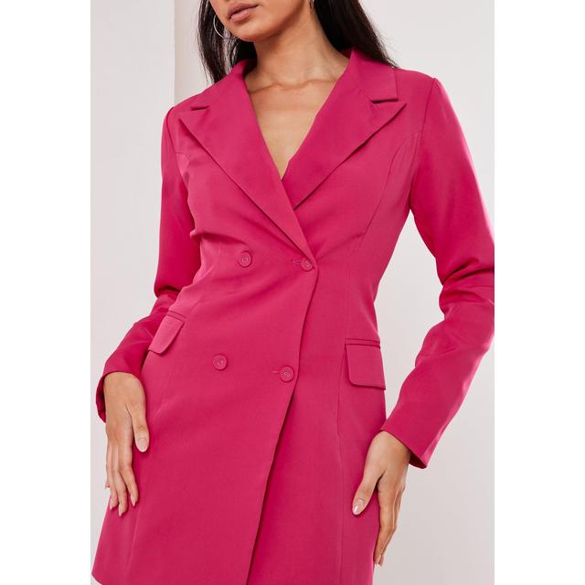 robe blazer fushia