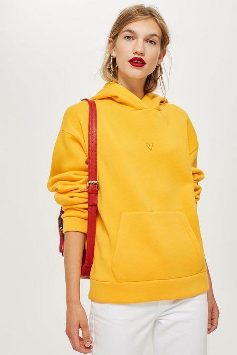 Yellow Heart Hoodie