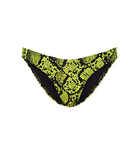 new look snake print swimsuit