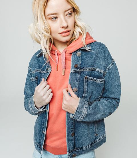 Veste En Jean Boxy