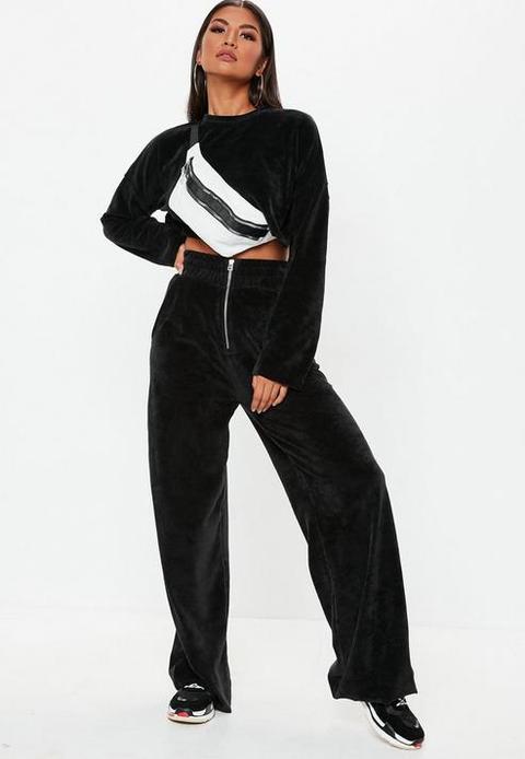 Missguided wide leg discount joggers