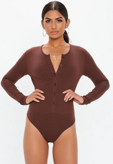 chocolate brown bodysuit