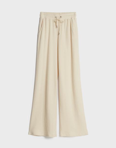 Pantalón Wide Leg Cordón