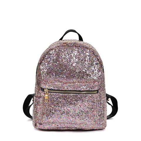 Zaino Brillante Con Cerbiera Casuale