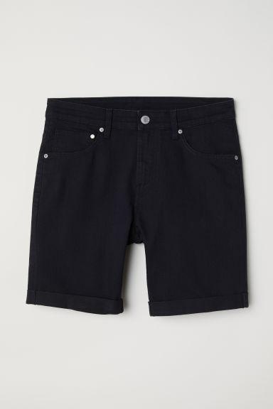 H & M - Shorts In Denim Skinny - Nero