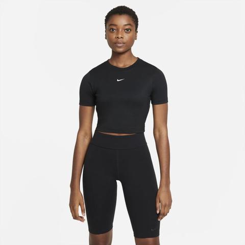 Crop Top Nike Sportswear Essential Pour Femme - Noir