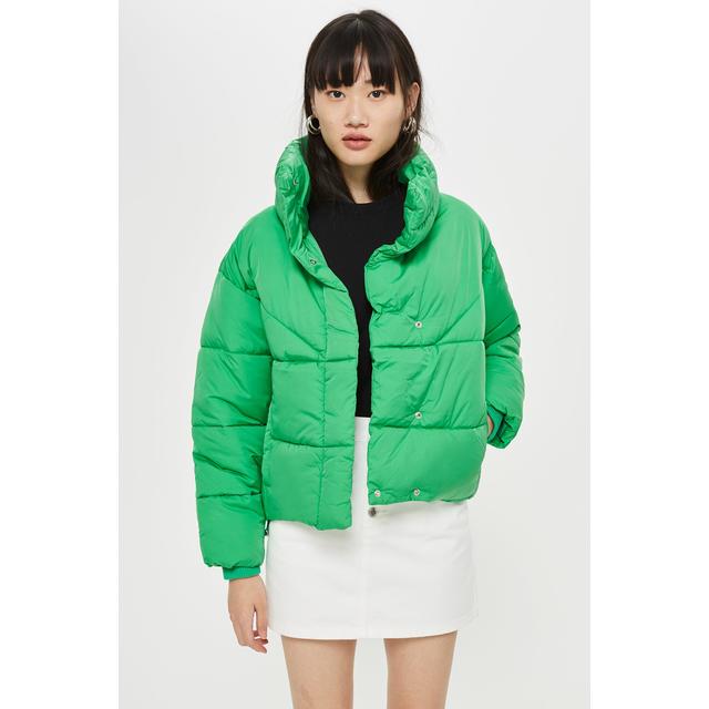 topshop wrap puffer jacket