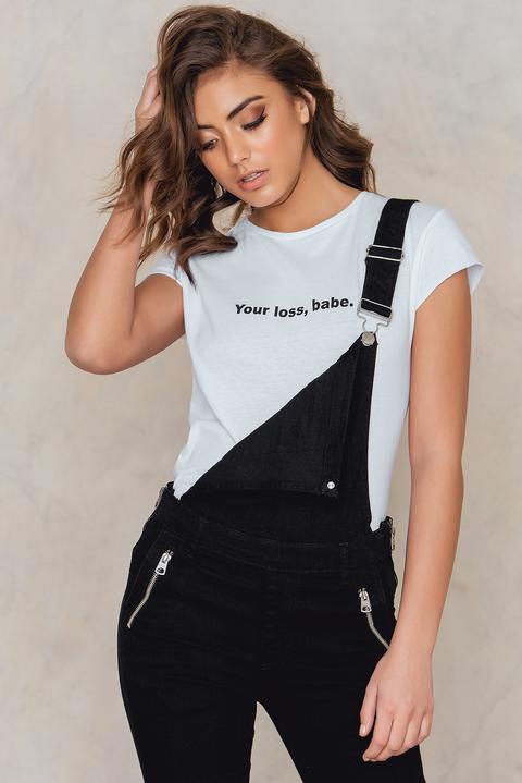 Your Loss Babe Tee White