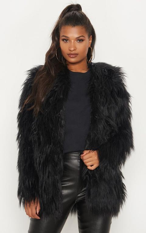 shaggy fur jacket