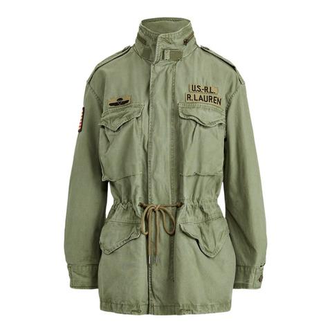 Chaqueta Militar De Algodón