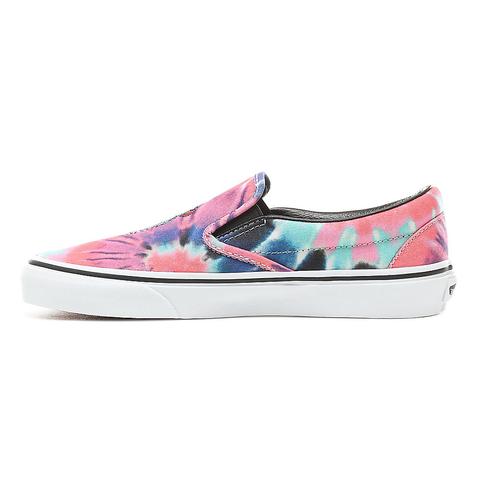 tie dye slip on shoes