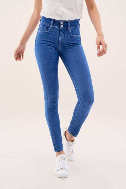 Jeans Secret Push In Bleu Foncé