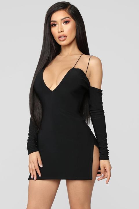 Highlight Of My Day Mini Dress - Black