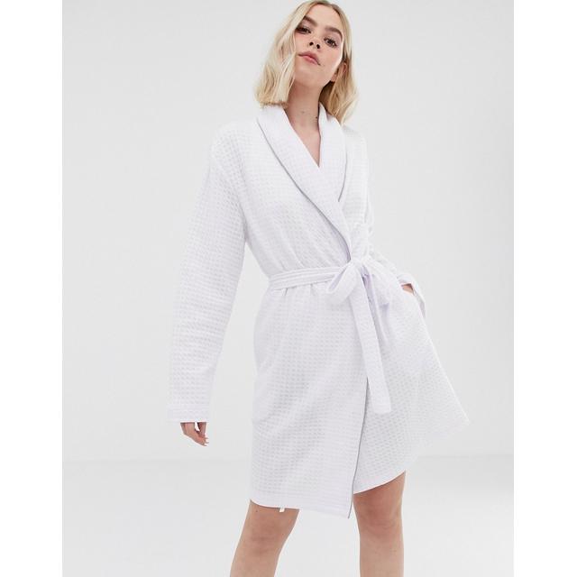 asos waffle robe