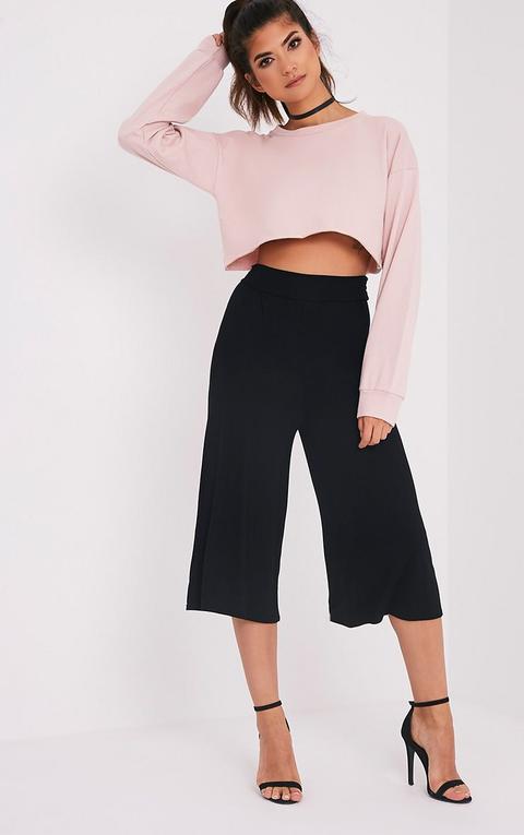 Basic Black Culottes