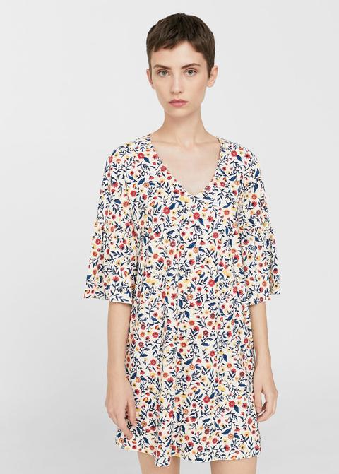 Vestido Escote Pico