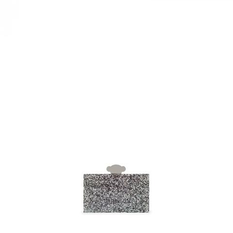 Clutch Britane En Color Plata