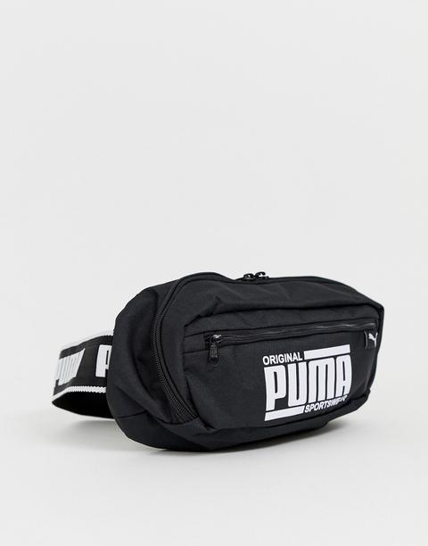 black puma fanny pack