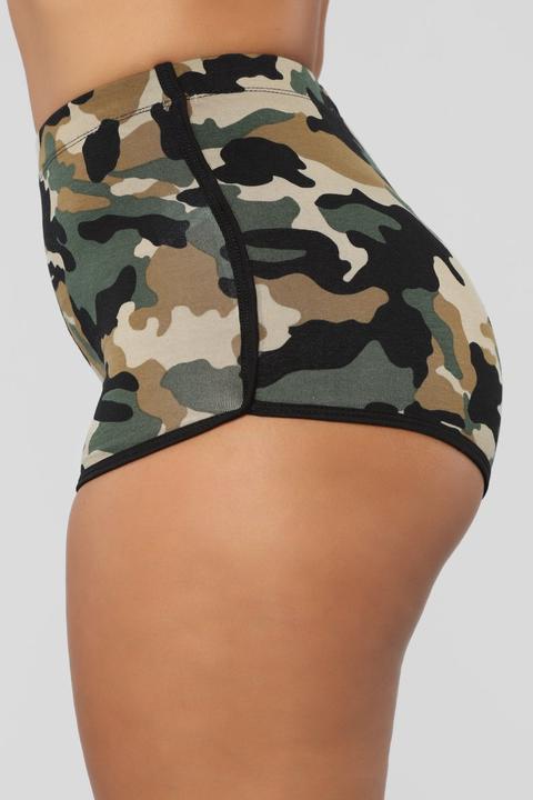 Karisma Camo Dolphin Shorts - Camo