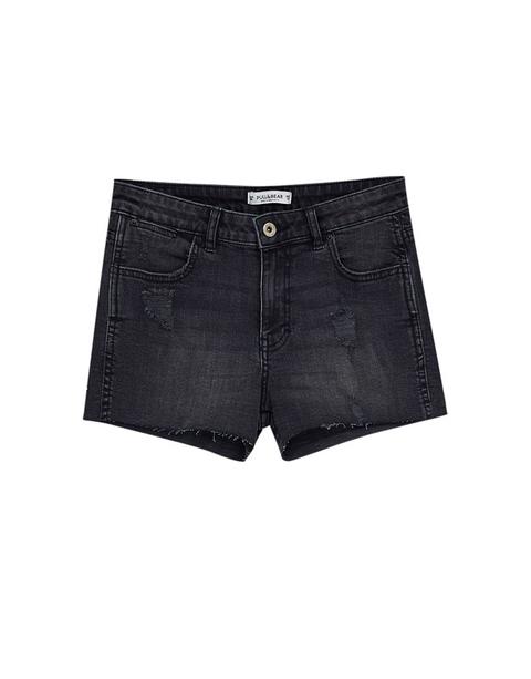 Shorts Denim Strappi