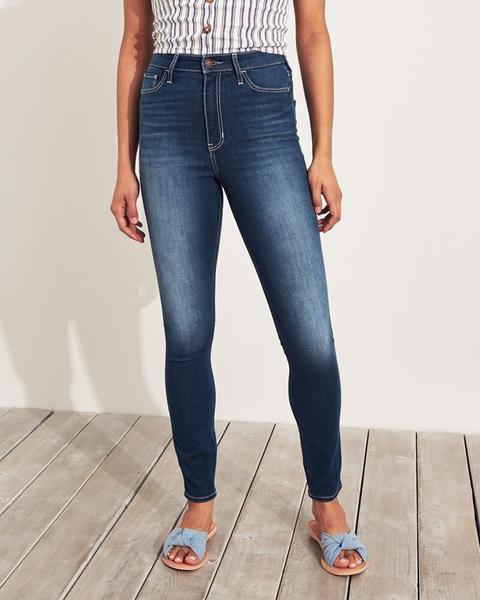 ultra high rise skinny jeans