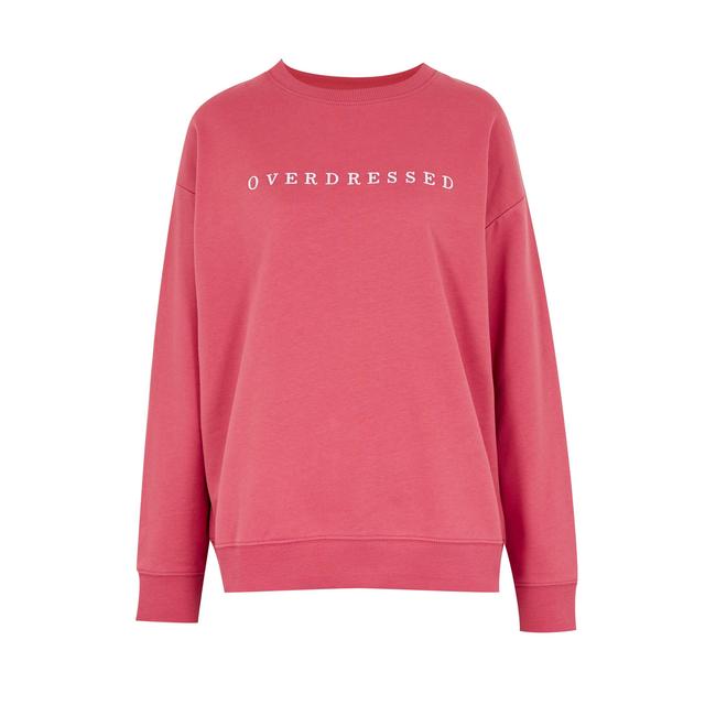 new look pink sweatshirt