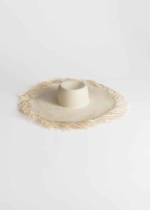 Fringe Straw Sun Hat