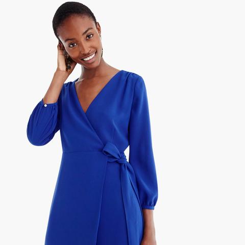 Wrap Dress In 365 Crepe from J. Crew on ...