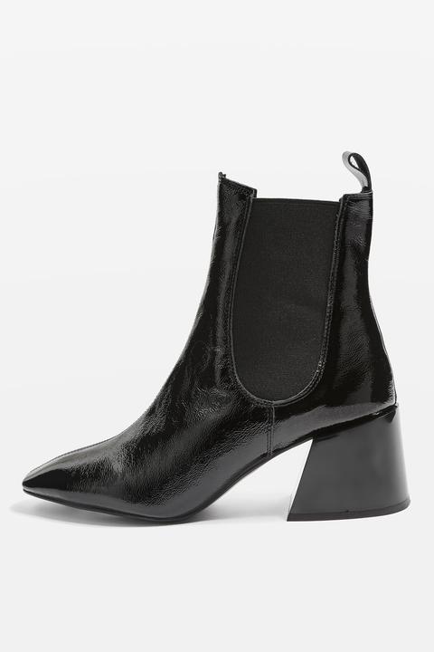 Womens Merry Chelsea Boots - Black, Black