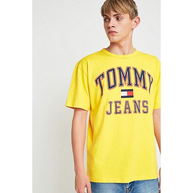 tommy jeans yellow shirt