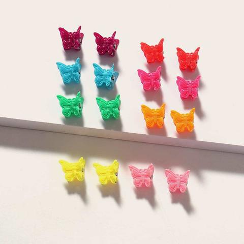 Butterfly Design Hair Claw 8pairs