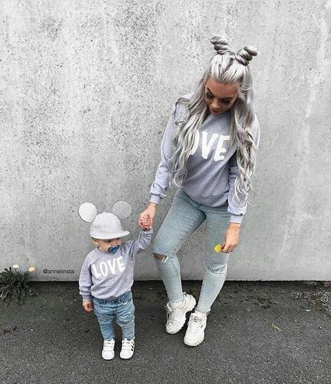 Completo Love Per Mamma E Figlio di Shop Low Cost su 21 Buttons