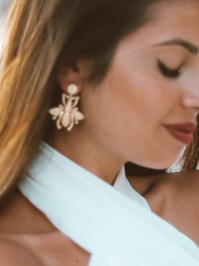 Golden Bug Earrings
