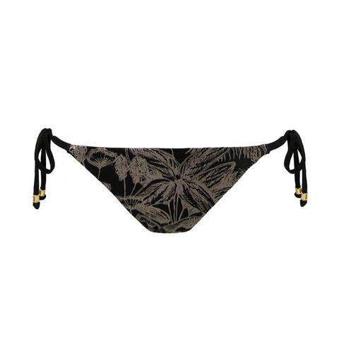 Slip Bikini Stampa Tropicale