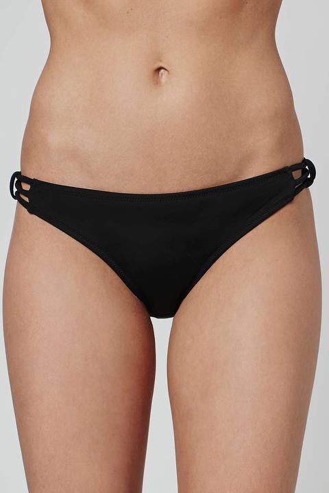 Strappy Side Bikini Bottoms