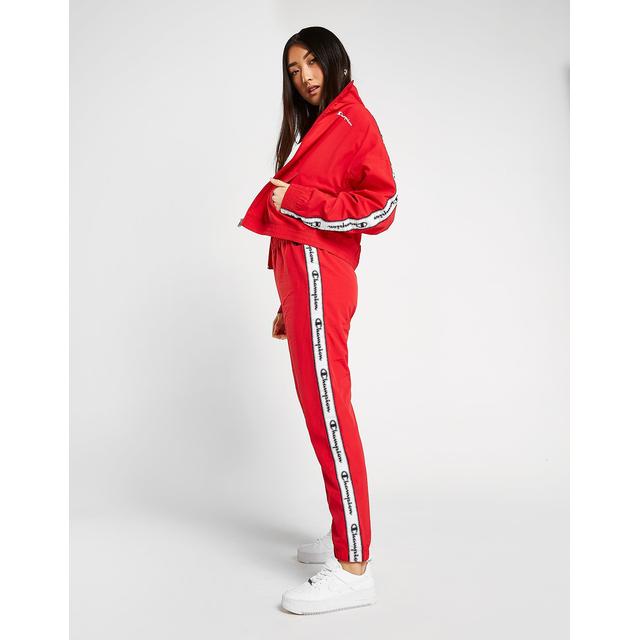 champion track pants red