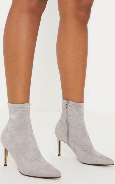 grey sock boots