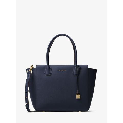 Bolso Satchel Mercer Grande De Piel Reconstituida