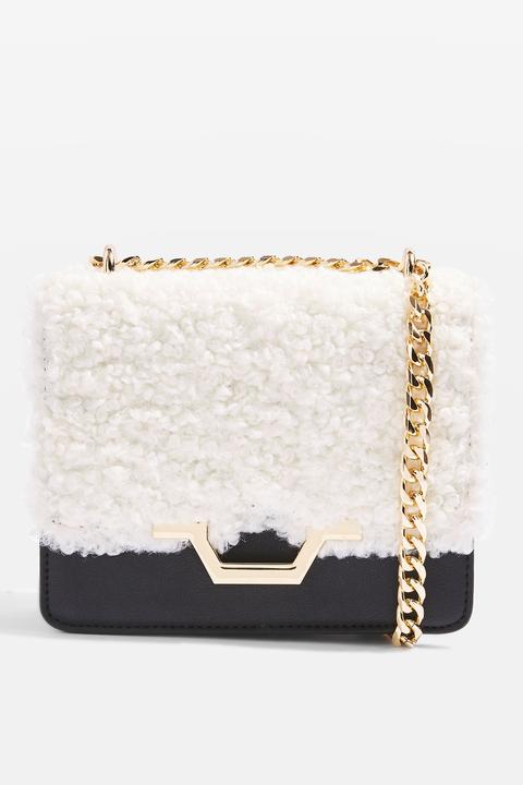 Womens Kylie Borg Cross Body Bag - Cream, Cream