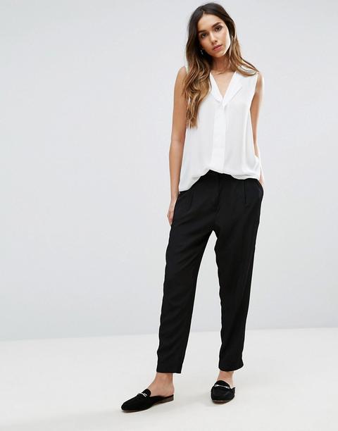 Pantalones De Pinzas De Vero Moda