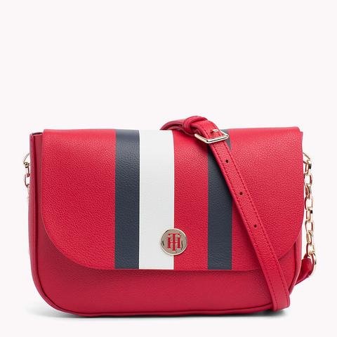 Bolso Bandolera Con Monograma