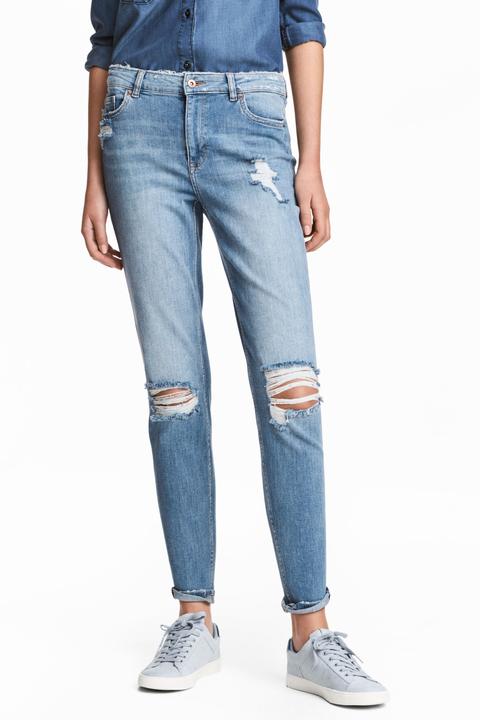 Boyfriend Slim Low Jeans