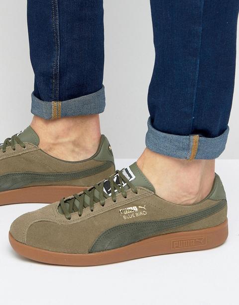 Puma - Bluebird 36240106 - Scarpe Da Ginnastica Verdi - Verde
