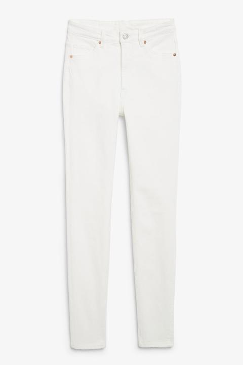 Oki White Jeans - White