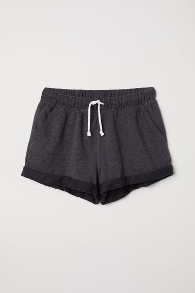 H & M - Shorts In Felpa - Nero