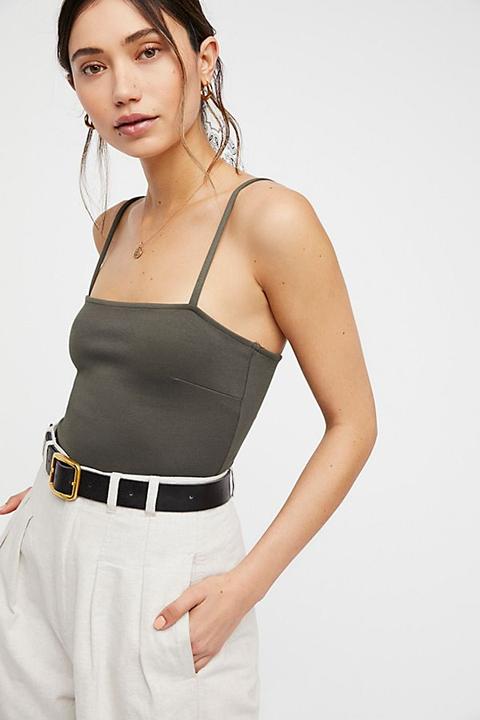 Square Neck Bodysuit