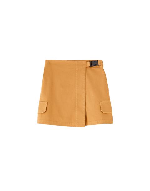 Falda Pantalón Cargo Ocre