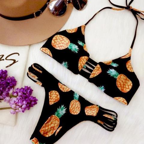 Janni Pineapple Bikini Set