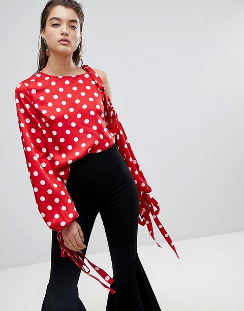 Style Mafia Magdalena Balloon Sleeve Top