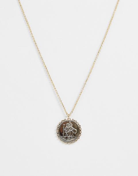 Missguided Coin Necklace